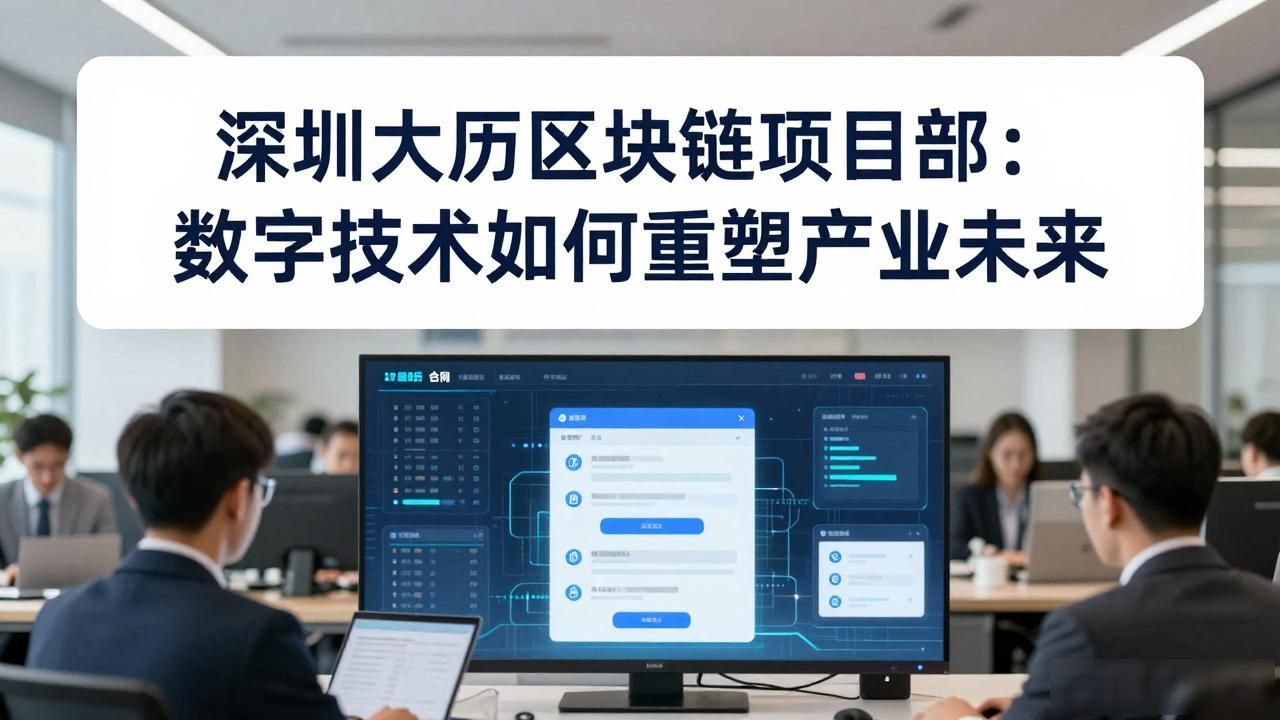 深圳大沥区块链项目_区块链技术落地解决方案_深圳大沥区块链项目部