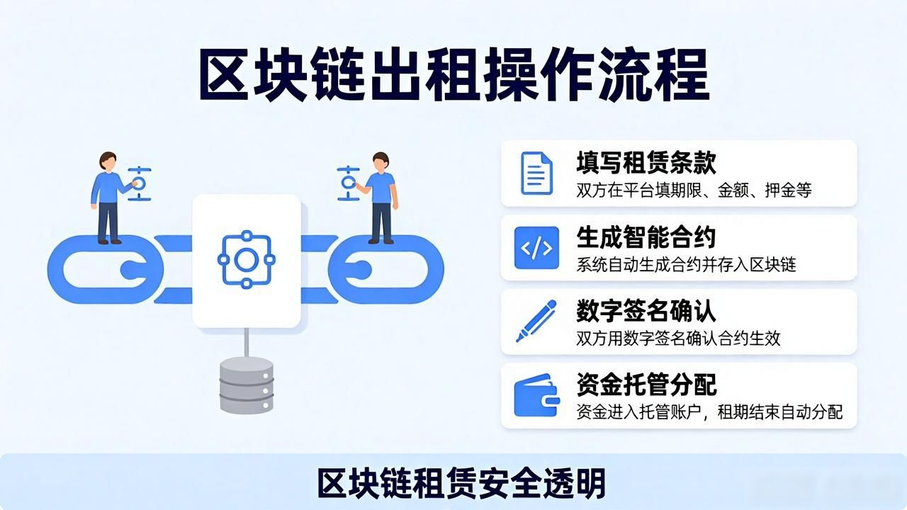 区块链出租流程_智能合约租赁流程_区块链资产租赁