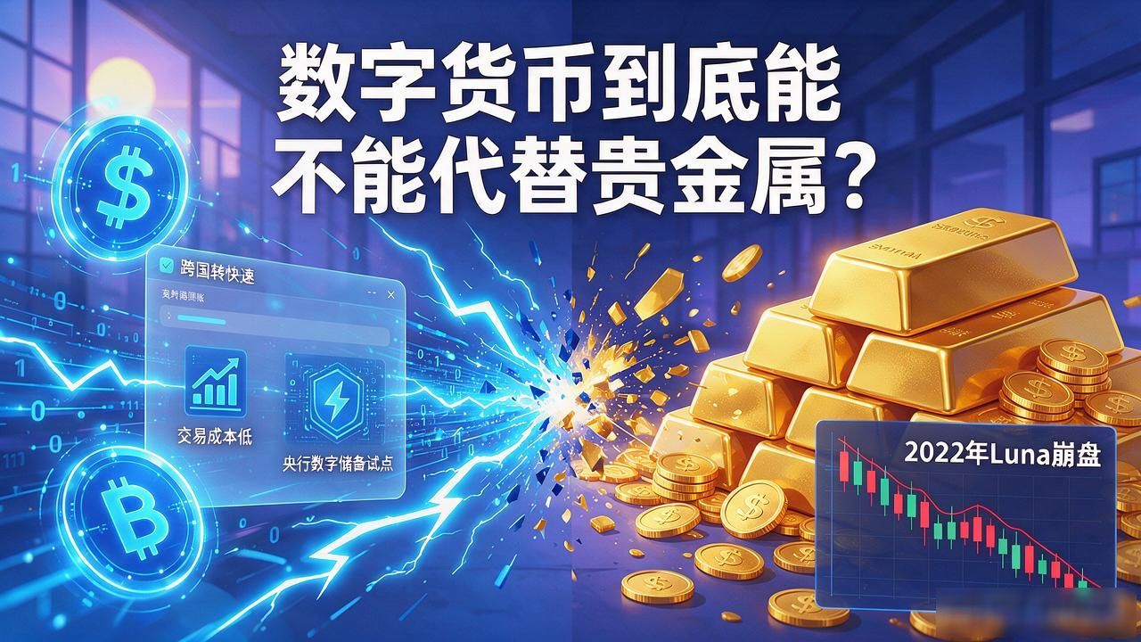 数字货币代替贵金属吗_数字货币能否完全替代贵金属_黄金与比特币资产配置比例建议