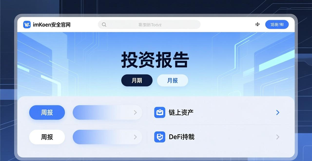 imToken资产管理工具使用教程_imToken投资报告设置_学习如何在imToken官方网站中设置投资报告