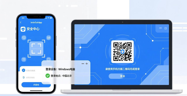 imtoken下载中心扫码登录安全演示_imToken扫码登录操作流程详解_imToken下载中心扫码登录安全演示过程