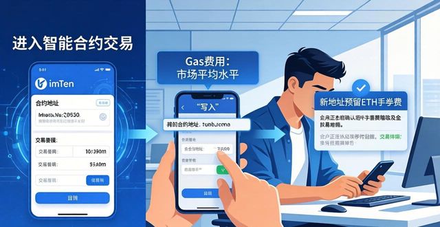 如何使用imToken新地址实现智能合约交易？_智能合约地址有什么用_智能合约交易流程